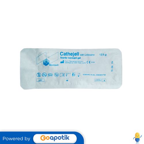 CATHEJELL WITH LIDOCAINE STERILE LUBRICANT GEL 12.5 GRAM