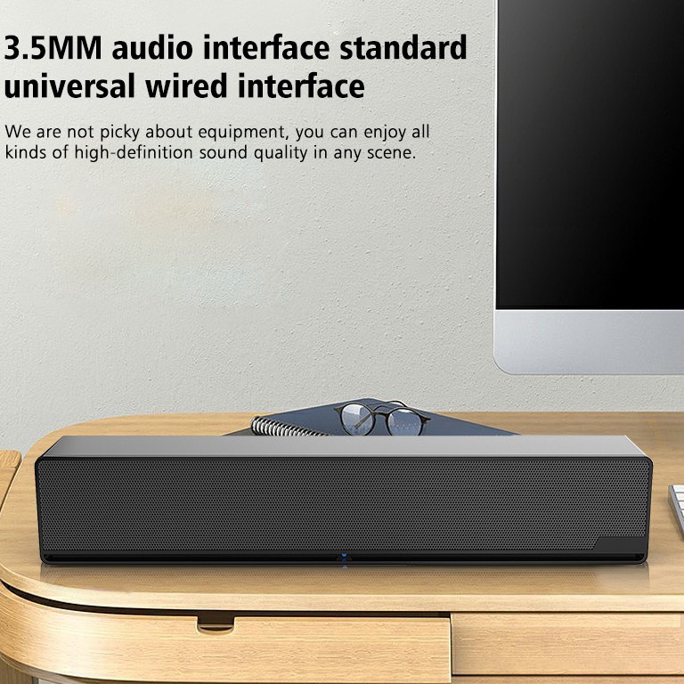 MURAH!. Speaker Mengmei USB Komputer Speaker Aktif Subwoofer Audio Multimedia Speaker D10