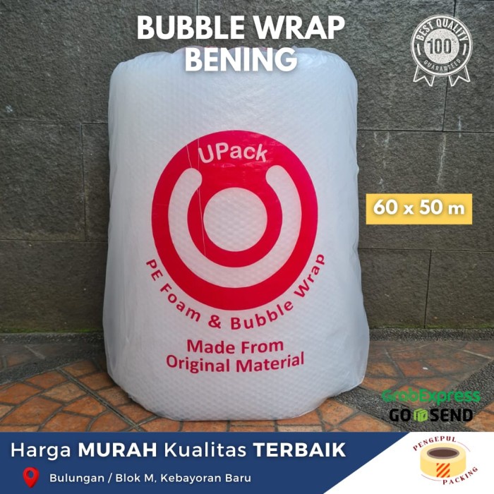 

Terlaris Bubble Wrap Upack 3Kg Premium 60 Cm X 50 M