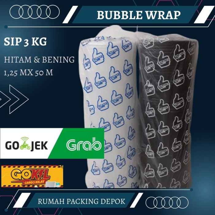 

Bestseller Bubble Wrap Hitam 3Kg Murah