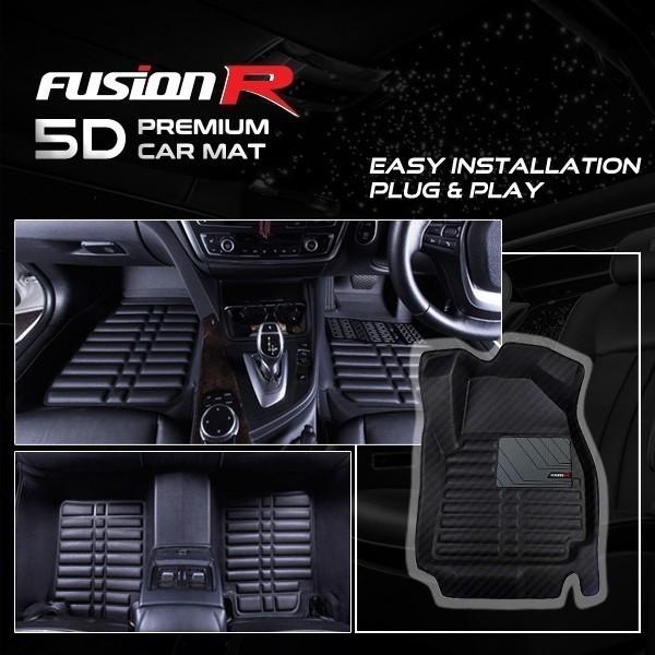 Fusion R Karpet Mobil 5D Innova Reborn / Premium Car Carpet Carbon
