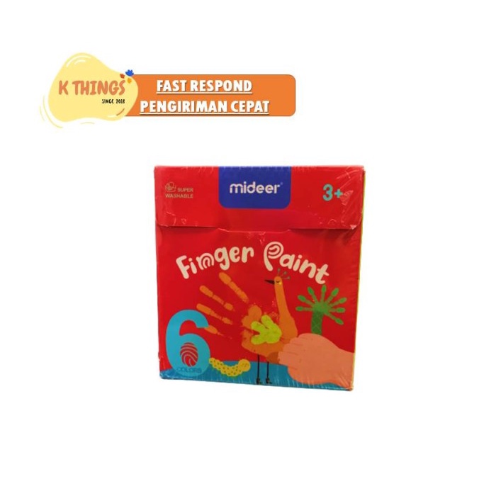 

Terlaris Mideer Finger Paint Washable Finger Painting Kado Anak 3Tahun+