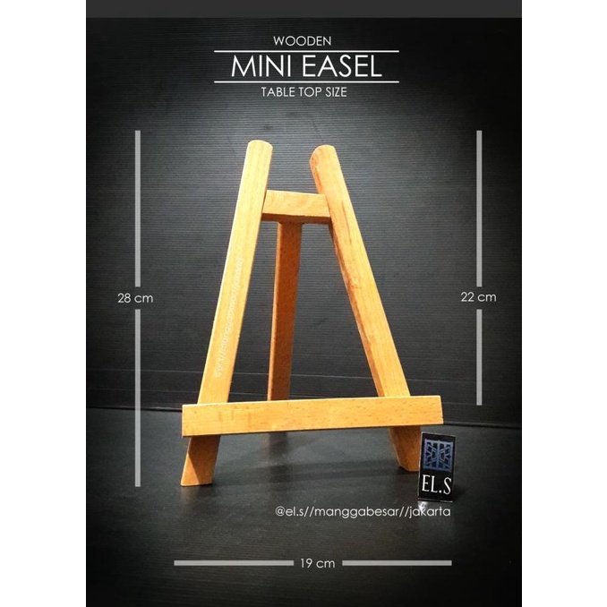 

Wooden Mini Easel 1928 ( Stand Canvas, Stand Foto )