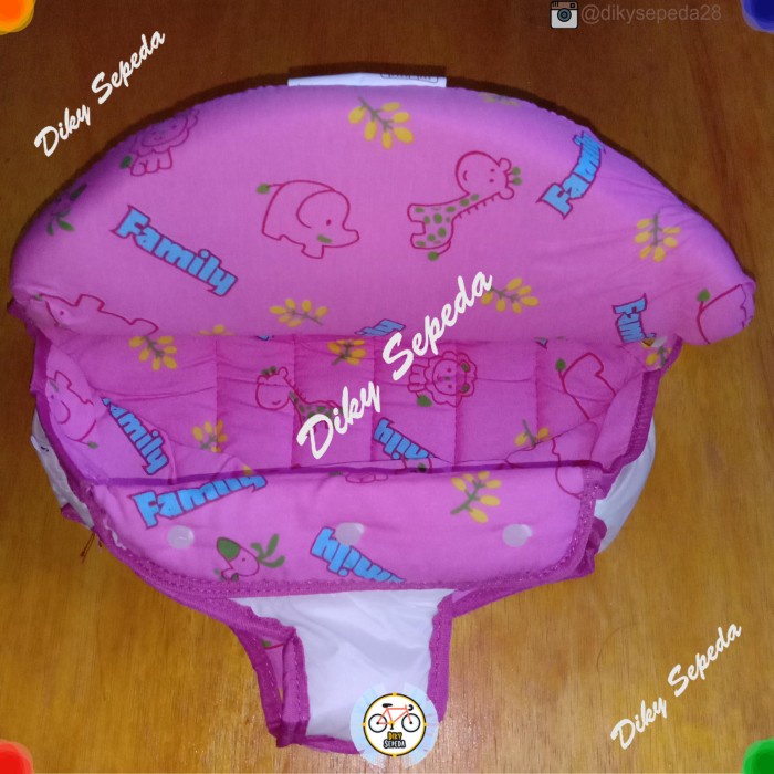 Bestseller Jok Kain Busa Dudukan Baby Walker Family - Biru