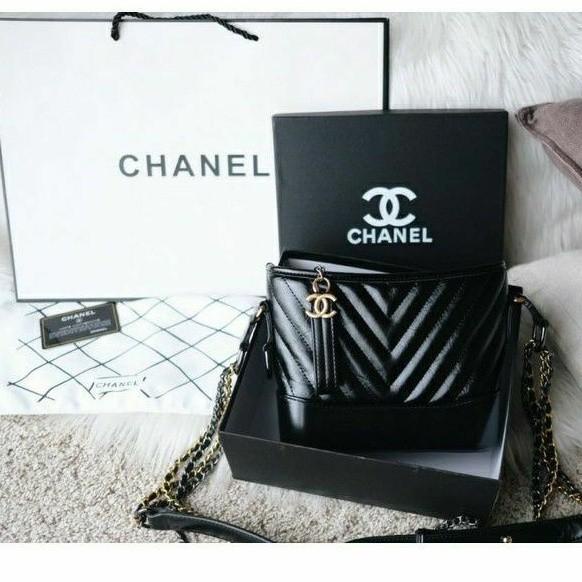 Tas Wanita Nagita Cevron Premium Free Box & Paperbag