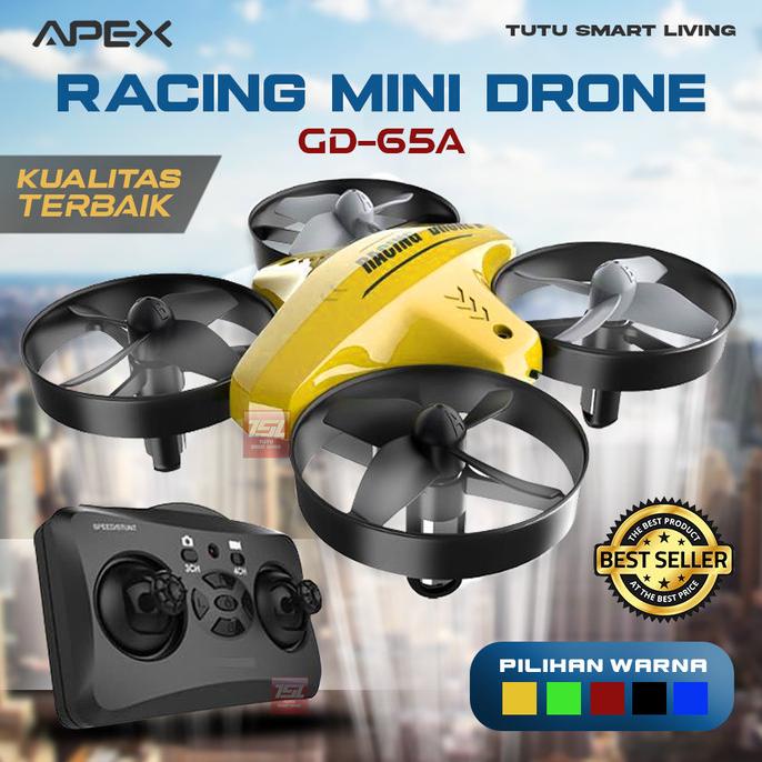 Drone Apex Mini Racing Drone, Quadcopter Drone Mini - Gd-65A Murah