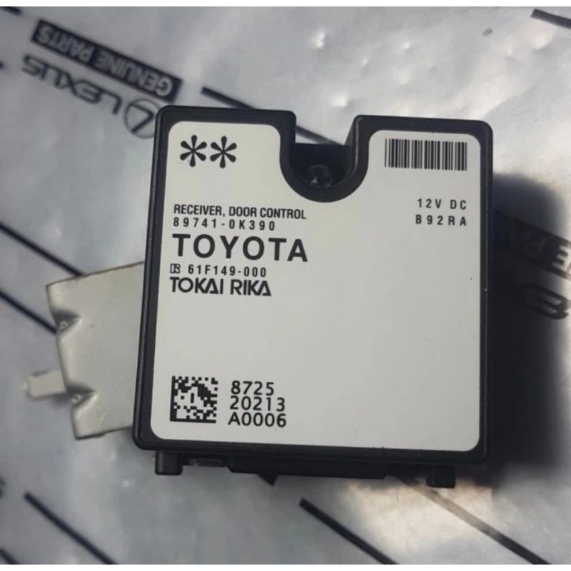 Modul Kontrol Pintu Remot Toyota Innova Reborn 2016 keatas