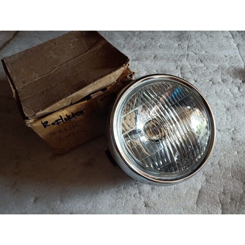 headlamp Lampu depan rxk 1981 rx s congo rx125 engkel atau gajah original nos
