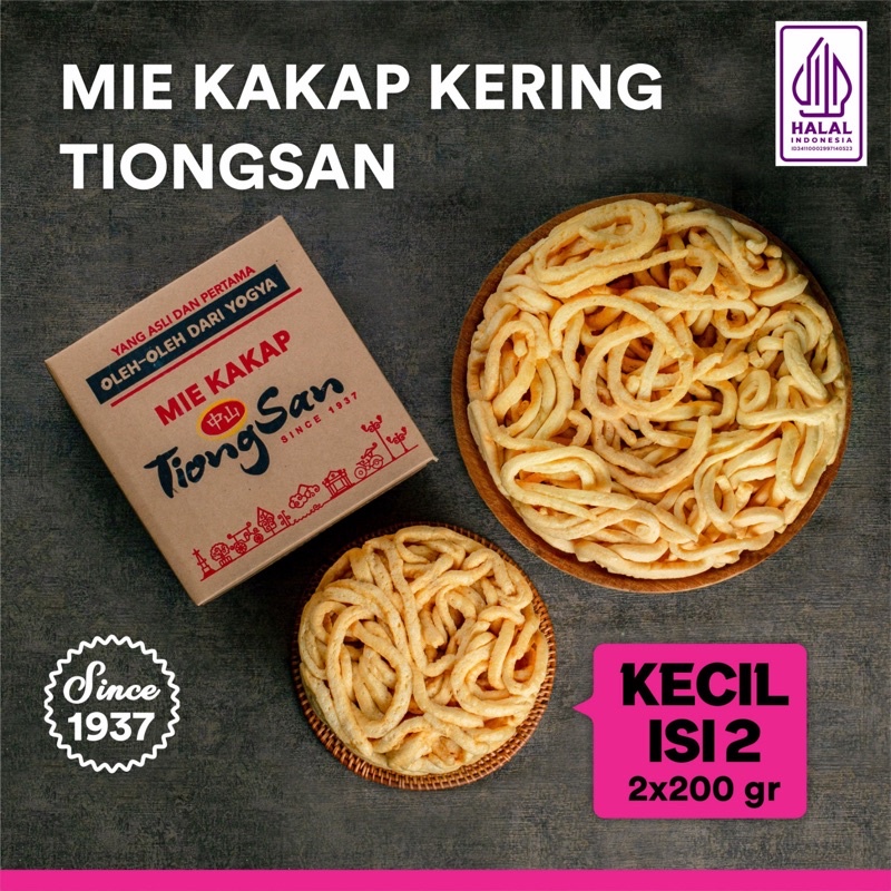 

Mie Kakap Tiong San (Mahkota Resto) ISI 2 GULUNG KECIL