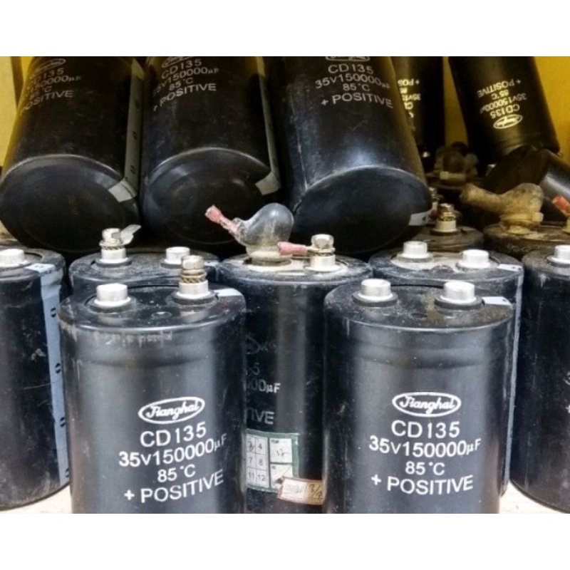 Elko 150000uF 35V Cabutan