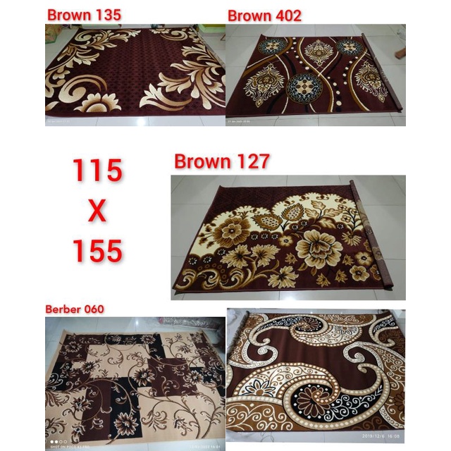 Karpet permadani moderno 115x155