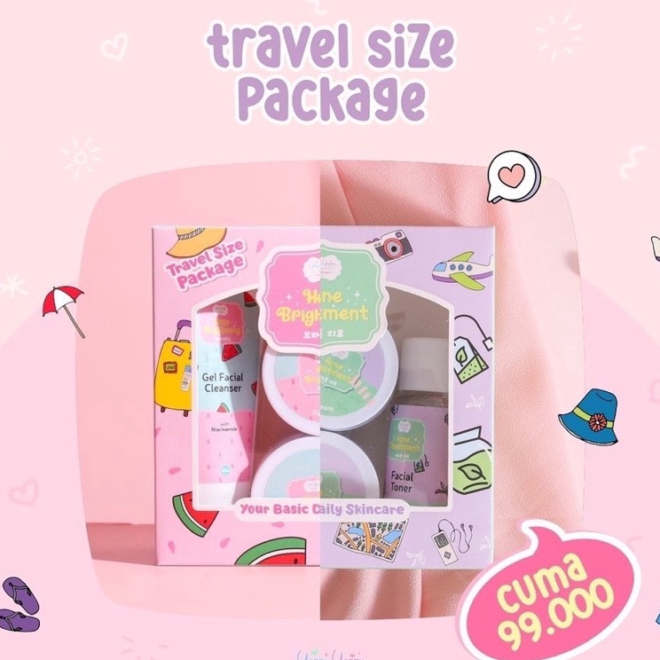 ✨Promo✨ Hari Ini (READY - ORIGINAL) YEPPU-YEPPU BY KIYOWO SKINCARE TRAVEL SIZE PACKAGE BPOM / YEPPU 