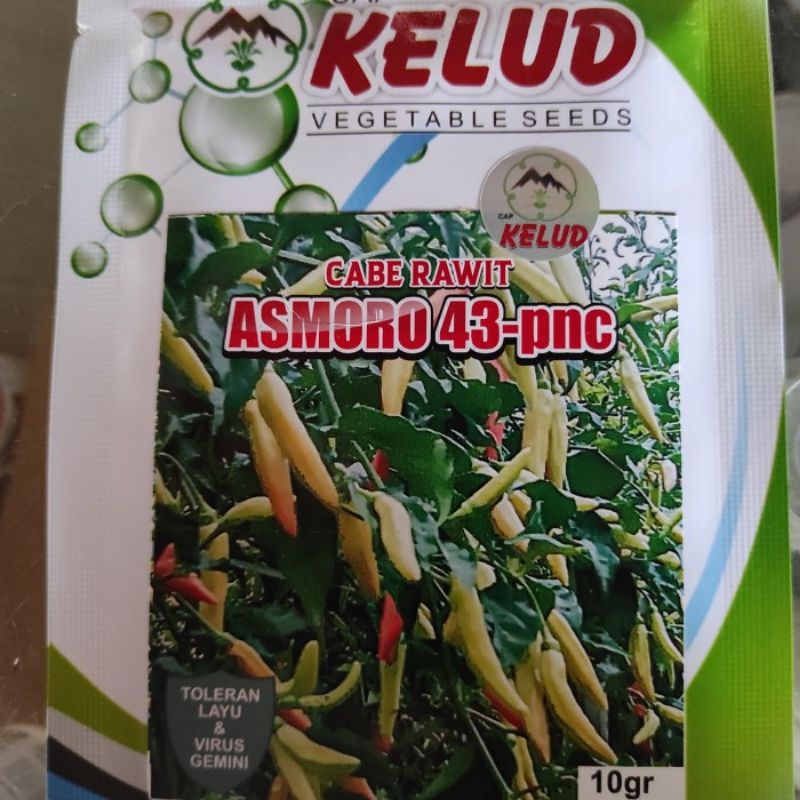 Bibit Cabai Rawit | Benih Cabe Rawit Merah ASMORO By Kelud | Biji CRM 10GR
