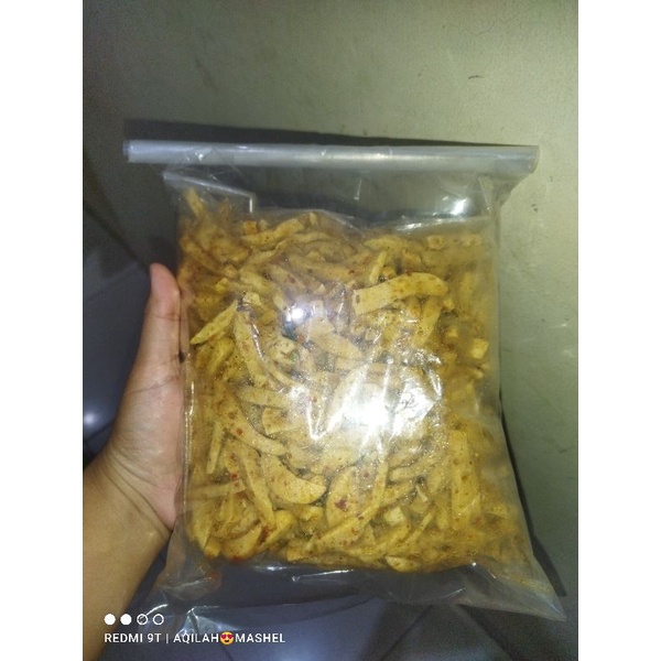 

basreng pedas daun jeruk 500gr