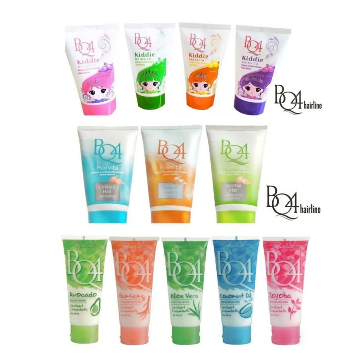 BQ4 Kiddie Hairvita Anak & Dewasa Vitamin Dan Pelicin Rambut Tanpa Bilas 50ML BPOM Hair Bath