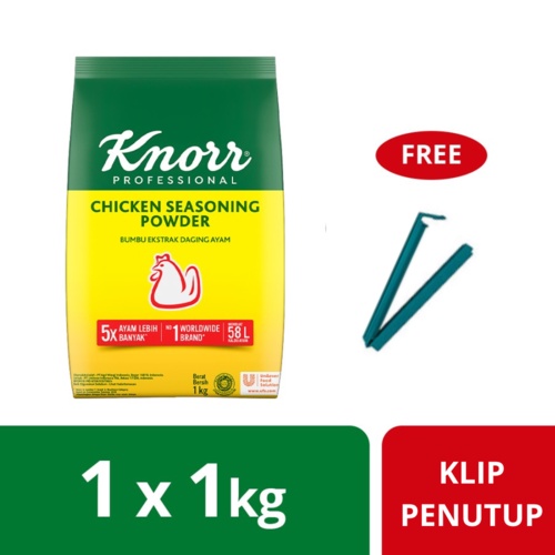 

Knorr Chicken Powder Refill 1Kg Free Klip