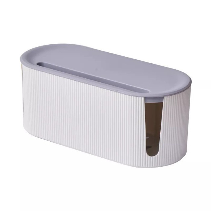 

Kotak Organizer Kabel Unik Minimalis Charger Wire Cable Management Box