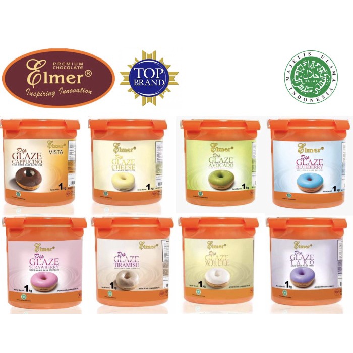 

Terlaris Elmer Dip Glaze 1Kg (Rasa Lengkap!!)