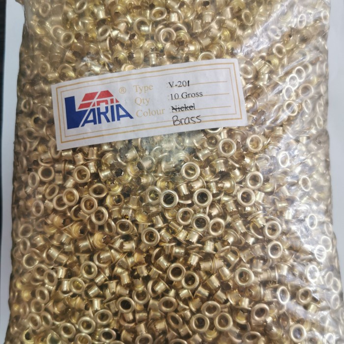 

Terlaris Mata Ayam 201 / Mata Eyelet 4Mm Brass / 10.000Pcs