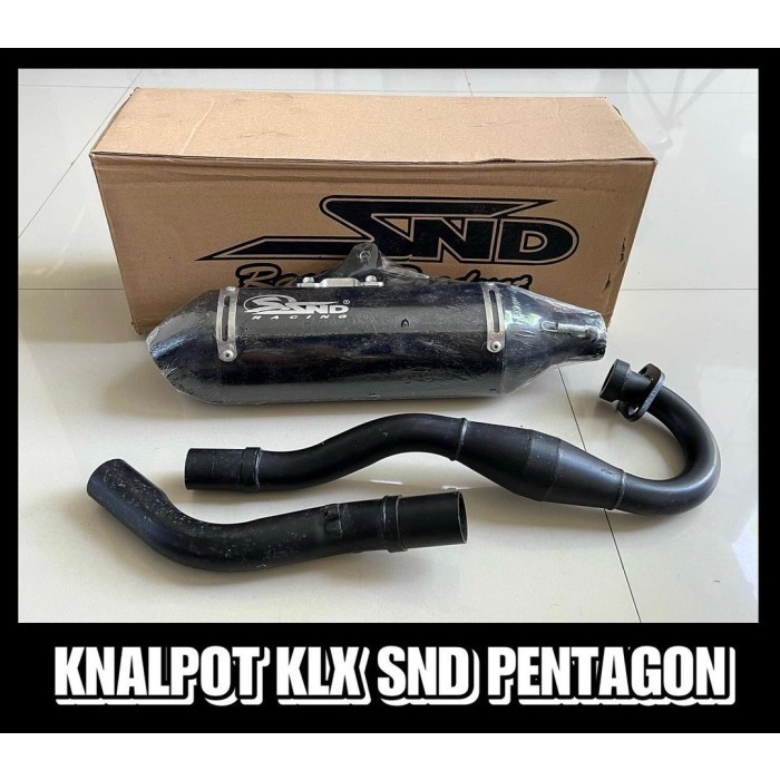 KNALPOT SND KLX 150 DTRACKER SND PENTAGON