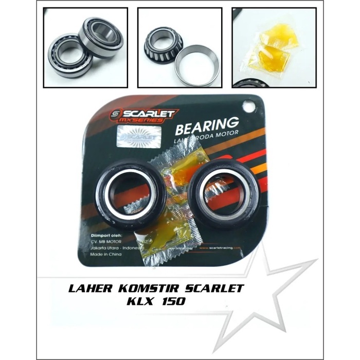 comstir komstir motor klx 150 crf 150 model laher bambu scarlet