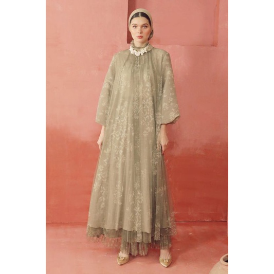 Khanum Tulle Maxi Dress - benang jarum x khanan
