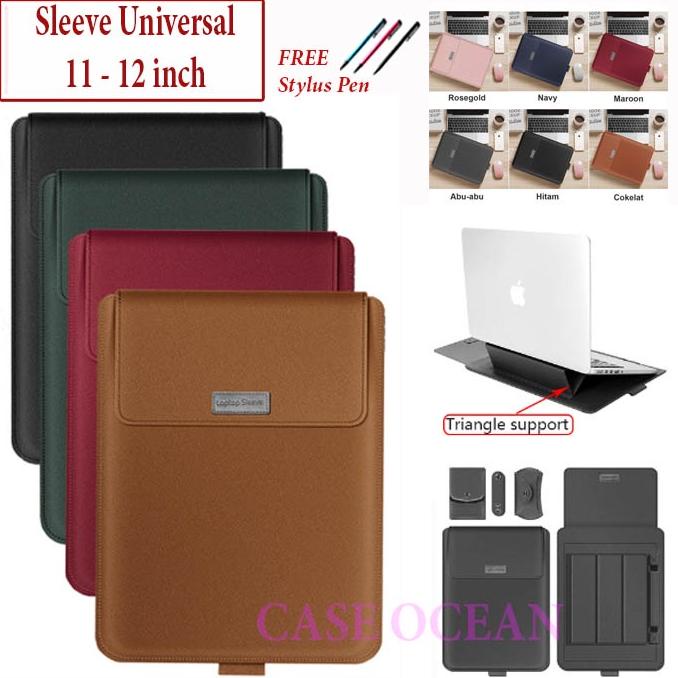 Terlaris Lenovo Ideapad D330 Duet 3I Flex 3 Thinkpad Yoga Sleeve Case Pouch Cover Poweack Leather St
