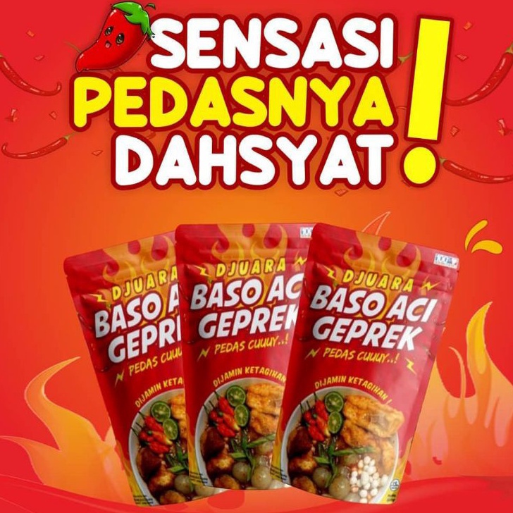 

[KODE PRODUK AYQ9W7896] Baso Aci geprek sami Raos pedasnya juara