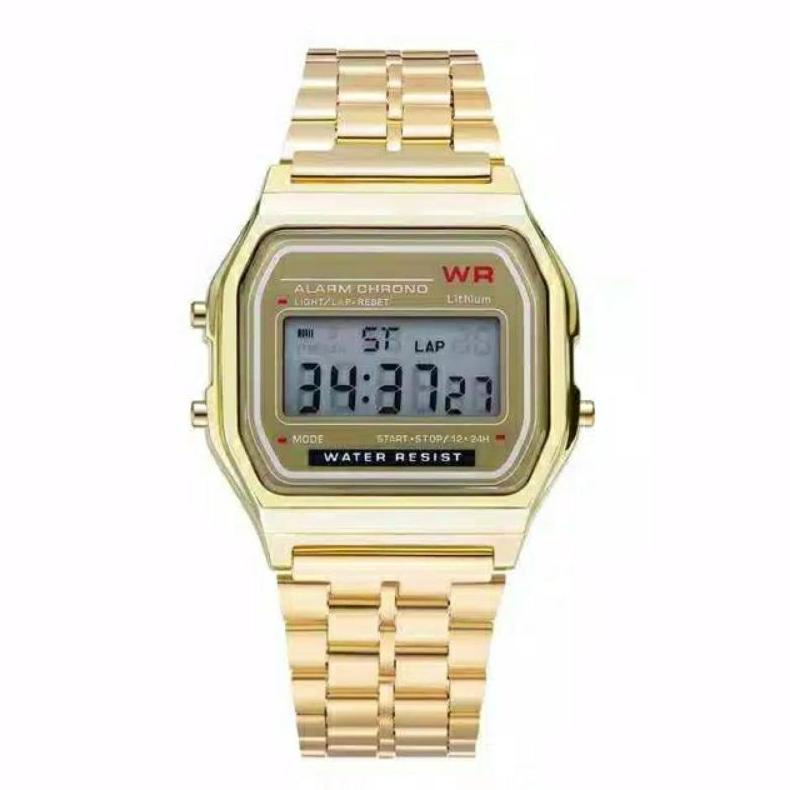 Limited Jam Tangan Digital Kotak Casio Pria Wanita