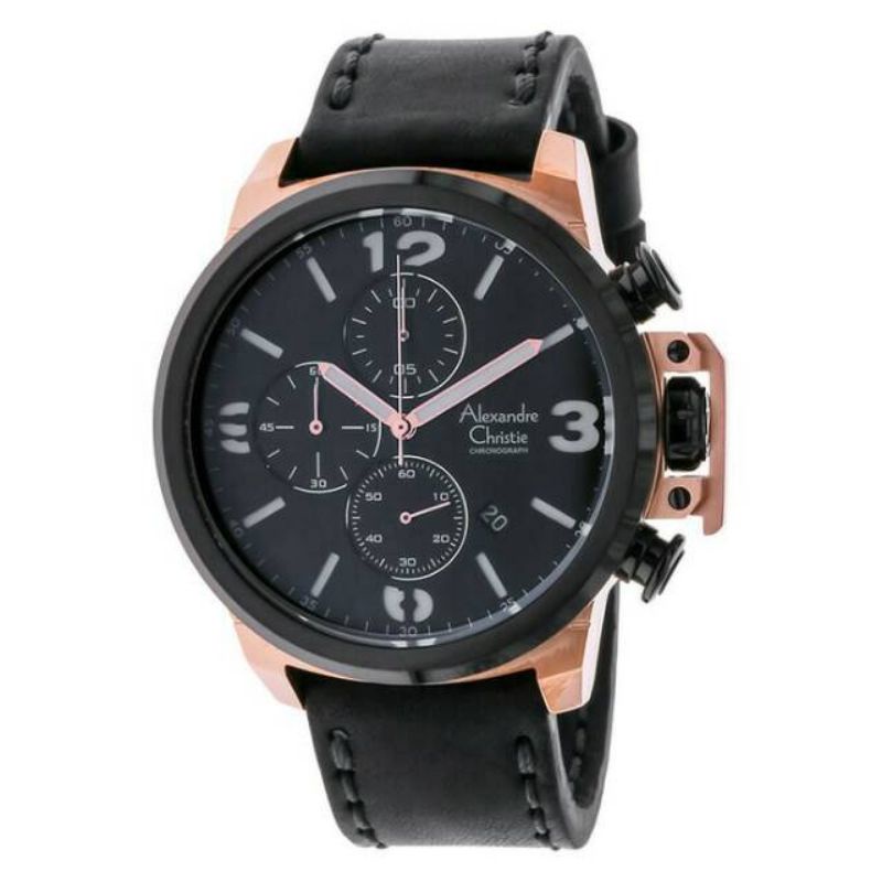 jam tangan pria Alexandre Christie 6280 mclbrbasl