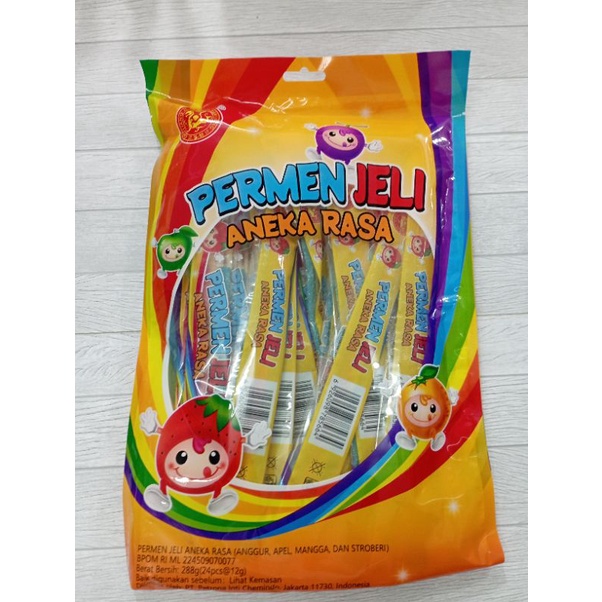 

Permen Jeli Rainbow 288g(24pcs)