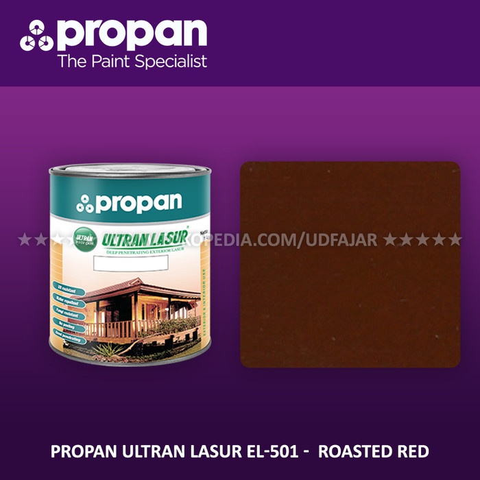 Propan Ultran Lasur EL-501 / Plitur Kayu - Roasted Red