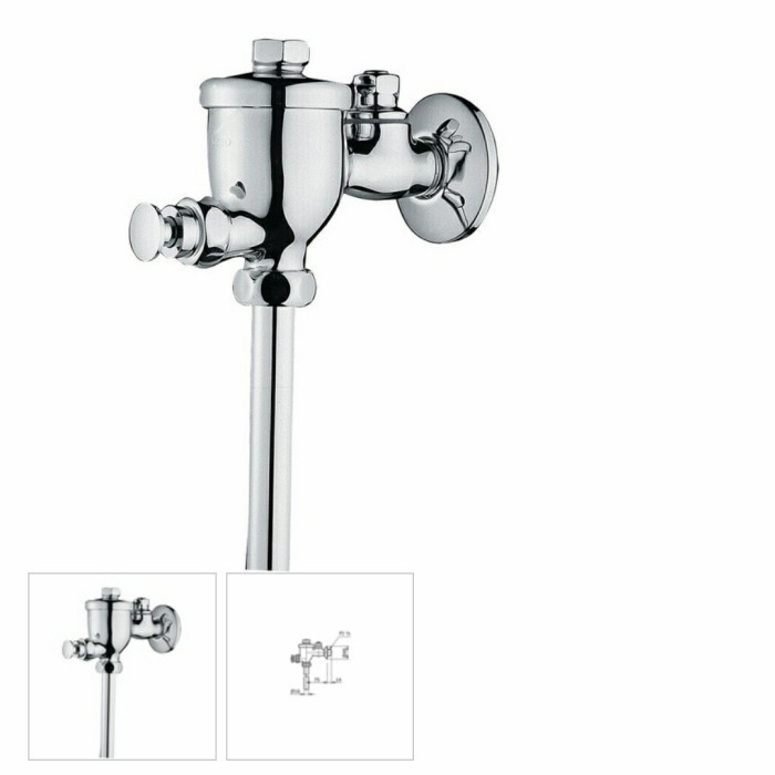 push kran urinoir toto t60p / keran urinal toto t 60 p original