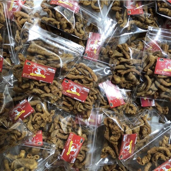 

Kripik Usus Beratkemasan 55 Gram 50 Bungkus