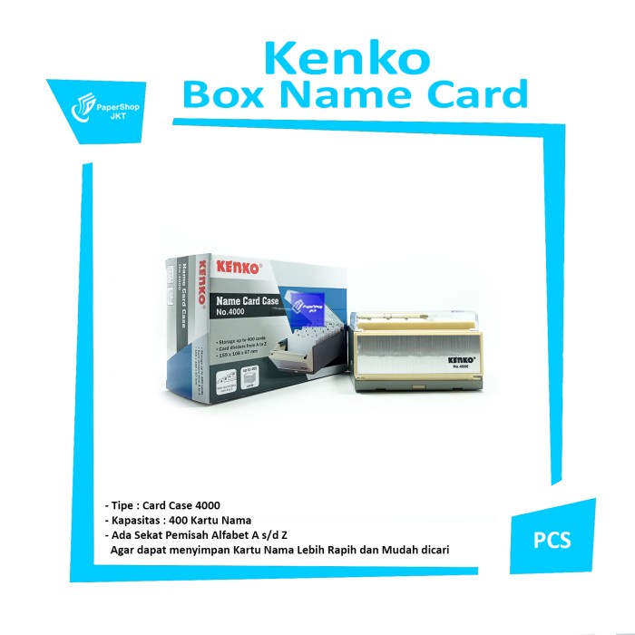 

Terlaris Kenko Box Name Card / Name Card Case 4000 / Kotak Kartu Nama