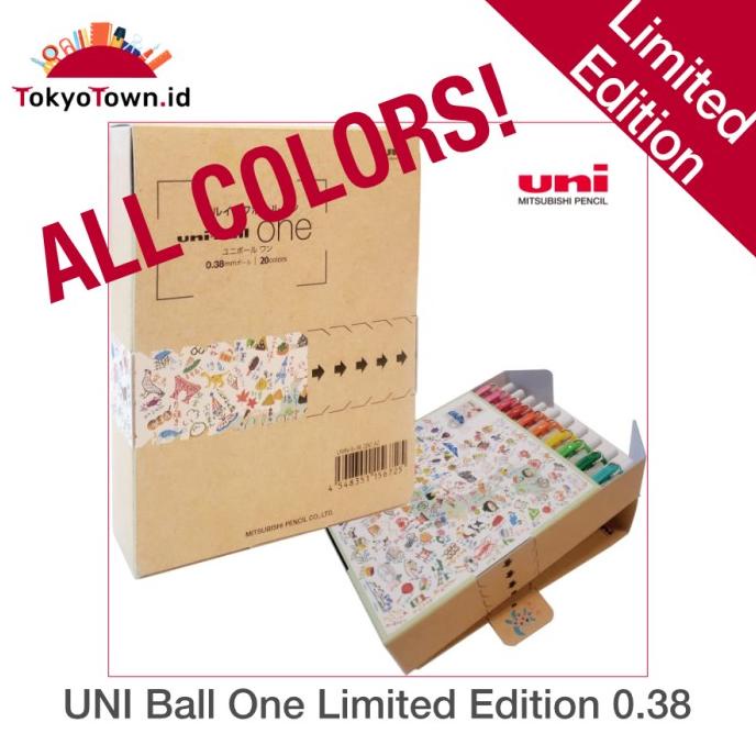 

UNI Ball One Limited Edition 20 Color Set ---NEW---