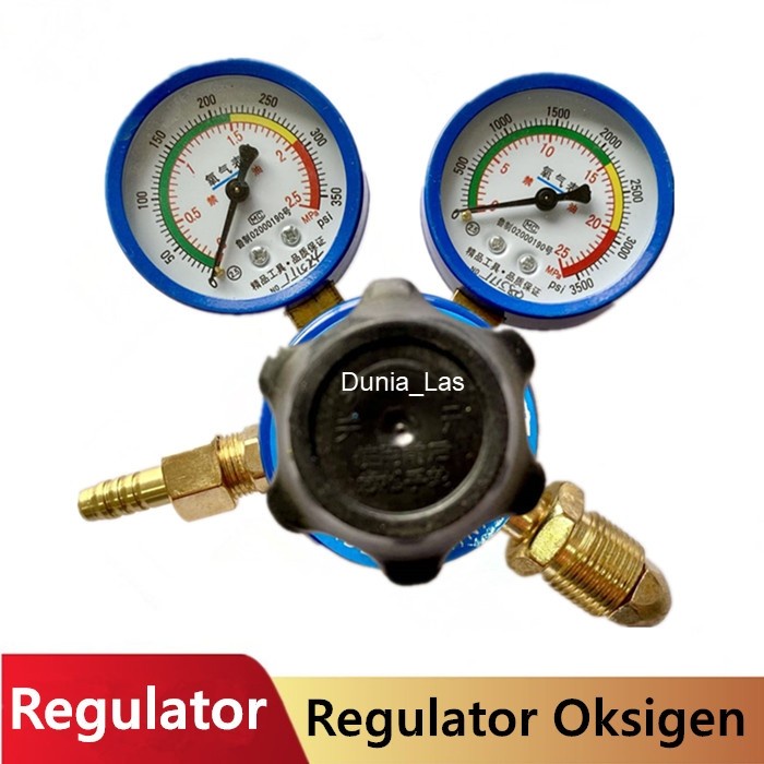 Regulator kepala Gas Oksigen Oxy Utk Tabung Las Welding Oxygen YQY-08