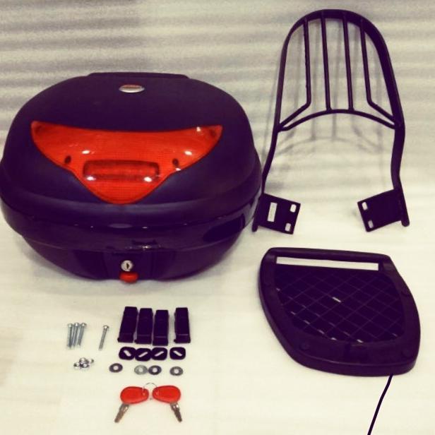 Box Belakang Motor Merk Kmi 688 Plus Breket Motor Beat Mio Vixion Byso