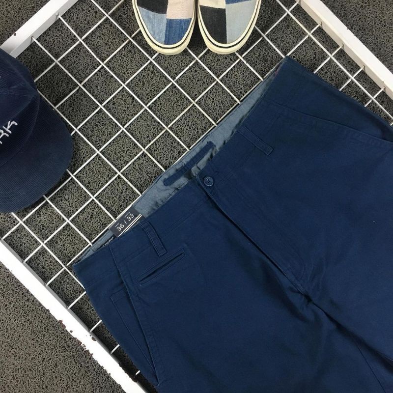 Celana Panjang Pria Chino Slimfit Branded Original Nautica Chinos Pants BNWT. SDA 02123 Second Bekas