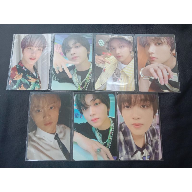 Photocard Haechan Dicon Matching Game SG22 Coupon Card Digipack Beatbox AR Selca Sticker Lucky Draw 