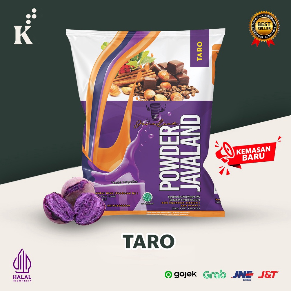 

❇Super Promo➥ LIQAP Bubuk Minuman Bubble Powder Drink rasa Taro ORIGINAL Javaland 1kg R97 Murah Banget