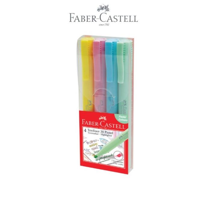 

FaberCastell Textliner 38 Pastel Set 4 158116