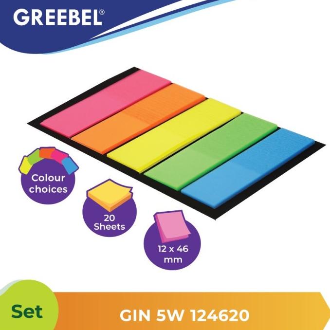 

TBMO GREEBEL INDEX KOTAK GIN.5W 12X46 20S 124620 / STICKY NOTE