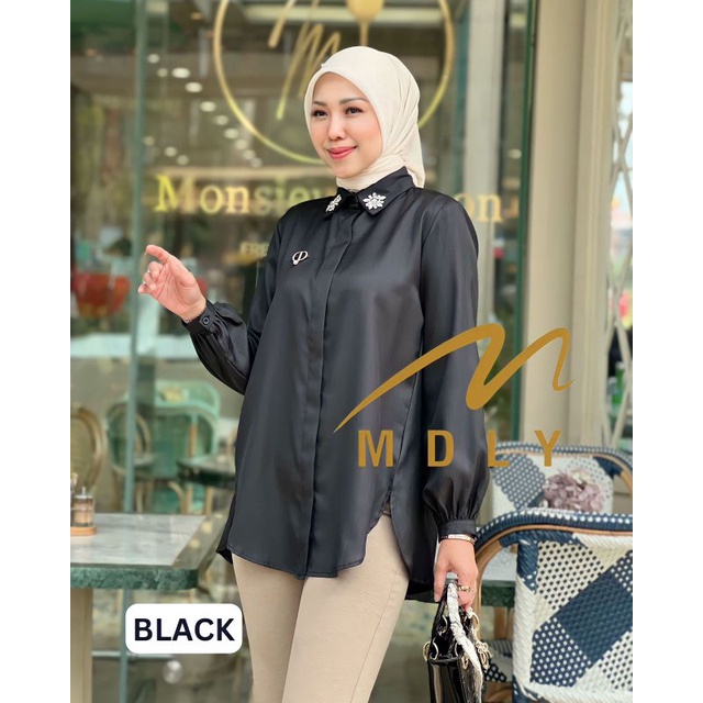 haira lux shirt by mdly original /shirt terbaru mdly
