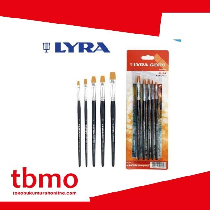 

TBMO LYRA BRUSH SE FLAT 04,06,08,10,12 BLUE 569900 BANTEX / KUAS LUKIS