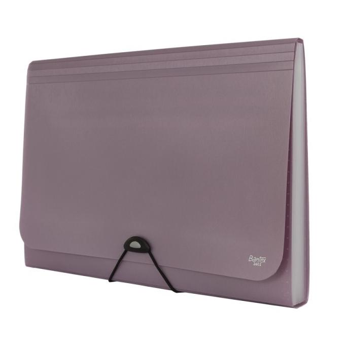 

BANTEX EXPANDING FILE FC 13 POCK W.ZIPPER - 3602 21