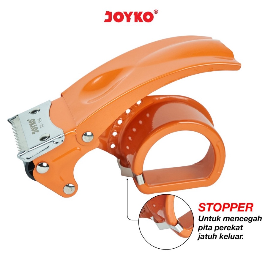 

Kemasan Baru.. Tape Cutter Tape Dispenser Pemotong Pita Perekat Joyko TC-119 60