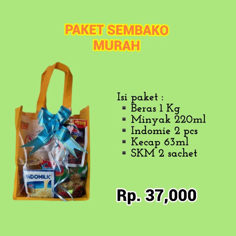 

Terlarisss.. PAKET SEMBAKO EKONOMIS AL9