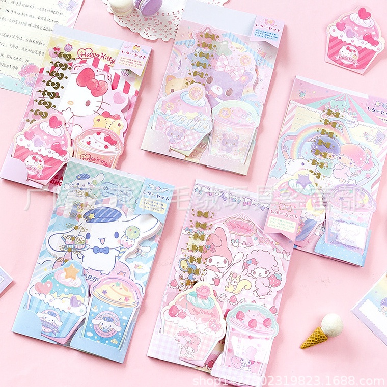 

Dijual murah Set Surat Stationery Lucu Melody Twin Star HK Cinamorol 49