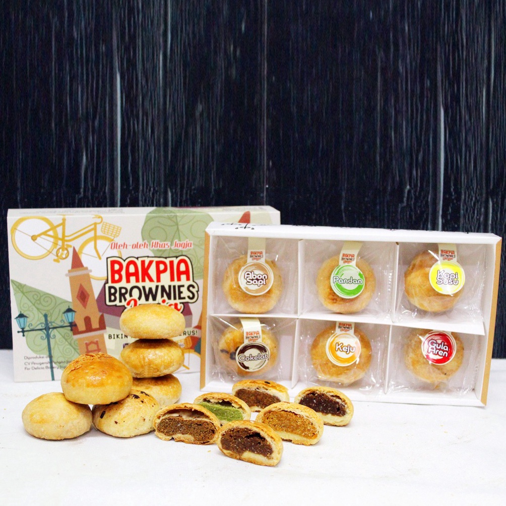 

[Miliki Sekarang] Bakpia Brownies Jogja Mix 40